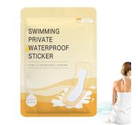 Autocollant Intime Pour Natation, 11.5x30cm, Protège-Slips Imperméables Pour Natation, Pour Filles, Femmes, Printemps Chaud