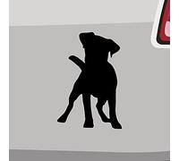 Autocollant Jack Russell Terrier - 6 tailles - Silhouette de chien - 6 tailles et 21 couleurs