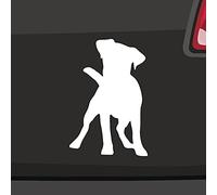 Autocollant Jack Russell Terrier - 6 tailles - Silhouette de chien - 6 tailles et 21 couleurs