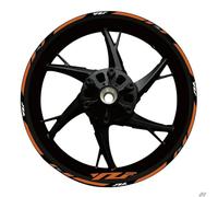 Autocollant Jante Moto Autocollant Réfléchissant pour Jante De Moto pour Yamaha YZFR1 YZFR3 YZFR6 YZF R1 R3 R6 YZF-R1 YZF-R3 YZF-R6 Réfléchissant Stickers(Couleur 25)