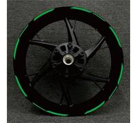 Autocollant Jante Moto Autocollants pour Jantes De Moto pour CFMOTO 150NK 300NK 400NK 650NK 150 300 400 650 NK Réfléchissant Stickers(Couleur 25)