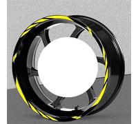 Autocollant Jante Moto Autocollants pour Jantes De Moto pour Voge GP200 500AC 500R GP 200 500 AC R - Décoration Réfléchissante pour La Nuit Réfléchissant Stickers(Couleur 12)