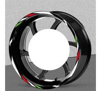 Autocollant Jante Moto Autocollants pour Jantes De Moto pour Voge GP200 500AC 500R GP 200 500 AC R - Décoration Réfléchissante pour La Nuit Réfléchissant Stickers(Couleur 14)