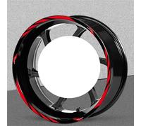 Autocollant Jante Moto Autocollants pour Jantes De Moto pour Voge GP200 500AC 500R GP 200 500 AC R - Décoration Réfléchissante pour La Nuit Réfléchissant Stickers(Couleur 4)