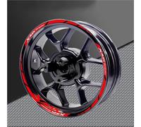 Autocollant Jante Moto Autocollants pour Jantes De Moto pour Yamaha XMAX300 XMAX125 XMAX250 Xmax 125 250 300 Réfléchissants pour Et Moyeux Réfléchissant Stickers(Couleur 5)