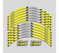 Autocollant Jante Moto Autocollants Réfléchissants pour Jantes De Moto pour Yamaha TMAX500 TMAX530 TMAX560 TMAX 500 530 560 Réfléchissant Stickers(Couleur 25)