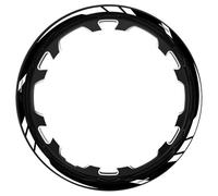 Autocollant Jante Moto Bandes Adhésives Réfléchissantes Étanches pour Jantes De Moto pour Voge GP200R Lx300ac GP 200 R 200R LX 300 AC 300ac Réfléchissant Stickers(Couleur 1)