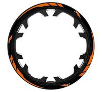 Autocollant Jante Moto Bandes Adhésives Réfléchissantes Étanches pour Jantes De Moto pour Voge GP200R Lx300ac GP 200 R 200R LX 300 AC 300ac Réfléchissant Stickers(Couleur 5)