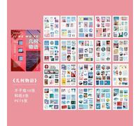 Autocollant Kawaii Série Sauvage Vitalité, Étiquette Scrapbooking, Scrapbooking, Artisanal, Décoratif, Pour Journal Intime, Papeterie, Diy Bricolage, 30 Pièces/Paquet