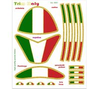 Quattroerre Kit de Décoration Italie, Three-tone