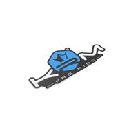 Autocollant KRM Pro Ride bleu XL
