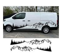 Autocollant latéral de carrosserie pour Toyota ProAce Verso, pour décoration de Camping-Car, Style Urbain, Montagne, forêt, Accessoires Automobiles
