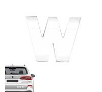 Autocollant Lettres Emblème Auto Autocollants Alphabet Design 3D Robuste