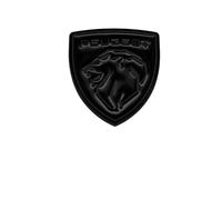 Autocollant Logo Voiture pour Peugeot 2008-e II Electric Year from 2019, Emblème Badge Sticker pour Voiture Logo Decal Décoration Styling Accessoires,A