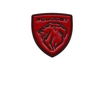 Autocollant Logo Voiture pour Peugeot 2008-e II Electric Year from 2019, Emblème Badge Sticker pour Voiture Logo Decal Décoration Styling Accessoires,C