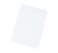 Autocollant magnétique A5 pour tableau blanc avec film PET pour écrire et organiser les messages sur des surfaces métalliques (arrondi)