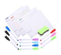 Autocollant Magnétique pour Plan, Calendrier Effaçable Frigo Maison | PE Souple, Surface Lisse, Organisation des Tâches, Partage D’horaire, pour Élèves et Parents