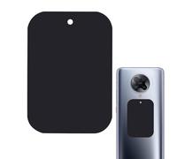 Autocollant Magnétique Pour Téléphone - 1/2/4 Pièces Pla-que Métallique Pour Support Magnétique De Téléphone De Voiture | Aimant Carré Rond Pour Téléphone Dans La Voiture | Disque Métallique Ultra Fin