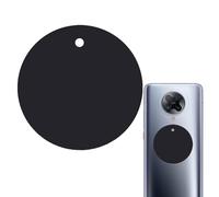 Autocollant Magnétique Pour Téléphone - 1/2/4 Pièces Pla-que Métallique Pour Support Magnétique De Téléphone De Voiture | Aimant Carré Rond Pour Téléphone Dans La Voiture | Disque Métallique Ultra Fin