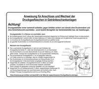 Autocollant, "Manuel d'instructions"