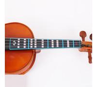 Autocollant marqueur de touche de violon pour violons de taille 4/4, 3/4, 1/2, 1/8 - Guide de position d'aide à l'apprentissage pour débutants, ensemble complet avec haute qualité (4-4)