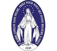 Autocollant médaille Miraculeuse