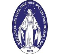 Autocollant médaille Miraculeuse