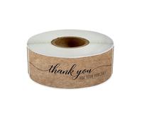 Autocollant MéTallisé Lot de 120 autocollants «Merci for votre commande» for sceller les enveloppes, décorer et décorer vos articles de papeterie.(Color-04)