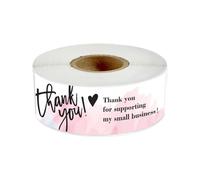 Autocollant MéTallisé Lot de 120 autocollants «Merci for votre commande» for sceller les enveloppes, décorer et décorer vos articles de papeterie.(Color 16)