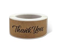 Autocollant MéTallisé Lot de 120 autocollants «Merci for votre commande» for sceller les enveloppes, décorer et décorer vos articles de papeterie.(Blue)