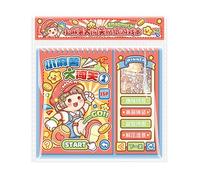 Autocollant Miniature de dessin animé, paysage décoratif en PET pour journal intime, carnet de notes, Album Photo, Scrapbooking, embellissement, petit jeu de pommes de terre