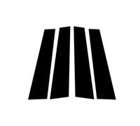 Autocollant Montant Central 4 X Porte Fenêtre Voiture B C Colonne Pilier Poteaux Couverture Garniture pour Opel pour Corsa Hybride 2024 E 2019