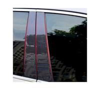 Autocollant Montant Central 8 X Poteaux Pilier Fenêtre Voiture Garniture Couvercles Autocollant pour X5 E53 2000 2001 2002 2003 2004 2005 2006(Carbone)