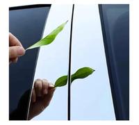 Autocollant Montant Central Porte Fenêtre B C Couverture Colonne Garniture Pilier Post pour Dodge PT pour Cruiser 2000 2001 2002 2003 2004 2005 2006-2012(Argent)