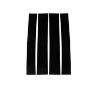 Autocollant Montant Central Poteaux Pilier Noir Brillant Garniture Fenêtre Autocollant pour Cadillac pour Escalade 2007 2008 2009 2010 2011 2012 2013 2014(4 pièces)
