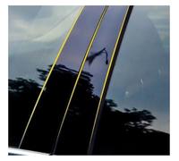 Autocollant Montant Central pour Mazda 3 pour Axela Sedan 2019 2020 2021 2022 2023 Pilier Poteau Fenêtre Porte Couvercle Colonne B C Garniture Autocollant Set(Noir)