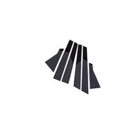 Autocollant Montant Central pour Mercedes pour Benz Classe B W247 220 180 2019~2024 Pilier Poteaux Autocollant Accessoires Couverture Garniture Fenêtre(Noir)