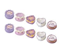 Autocollant motif gâteau dessin animé enfant pour journal, carnet de notes, couverture de téléphone, ordinateur portable, scrapbooking et emballage cadeau