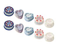 Autocollant motif gâteau dessin animé enfant pour journal, carnet de notes, couverture de téléphone, ordinateur portable, scrapbooking et emballage cadeau journal