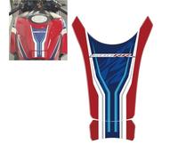 Autocollant moto Autocollant 3D Pour Réservoir De Carburant Moto Pour H&ONDA CBR 600 RR CBR600RR 2024 2025, Protection, Décoration(Rosso)