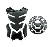 Autocollant Moto Autocollants De Protection De Réservoir De Carburant en Fibre De Carbone pour Moto pour Suzuki pour Katana GSX 600F 750F R 600 750(Style 1)