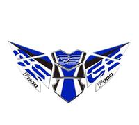 Autocollant Moto pour B&MW F800GS/ADV F 800 GS, Protection Latérale pour Réservoir D'huile, Autocollant Antidérapant Autocollant De RéServoir(Bleu,X-1)