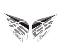 Autocollant Moto pour BMW F800GS/ADV F 800 GS, Protection Latérale pour Réservoir D'huile, Autocollant Antidérapant AntidéRapants RéServoir(Noir,X-3)