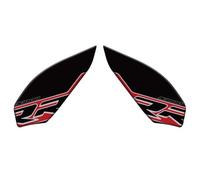 Autocollant Moto pour BMW S1000R S 1000 R 2021-2024, Genouillère, Protection De Réservoir, Gel, Peinture, Autocollant De Protection AntidéRapants RéServoir(Noir)