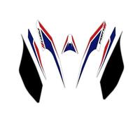 Autocollant moto Pour H&ONDA FORZA 125 Autocollant Réfléchissant De Protection Du Corps, Décoration De Moto (Color : Turquesa)