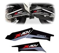 Autocollant moto Pour H&ONDA XADV 750 2018-2020 Kit D'autocollants Pour Bras Oscillant Gauche/droite, Autocollant Résistant Aux Rayures Pour Moto (Color : Nero)