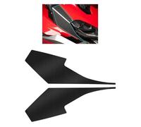 Autocollant Moto pour Protection Latérale De Réservoir De Carburant pour B&MW F900XR F900 F 900 XR, Protège-Mains en Fibre De Carbone. Autocollant De RéServoir(Noir 5)