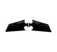 Autocollant Moto pour Protection Latérale De Réservoir De Carburant pour MT-09 MT 09 MT09 2024, Autocollant en Résine Antidérapant AntidéRapants RéServoir(Titane,X-3)