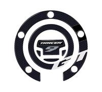 Autocollant Moto pour Protection Latérale De Réservoir De Carburant pour Y&amaha Tracer 9GT 2024-2021, Autocollant en Résine ProtéGe-RéServoirs(Blanc,X-4)