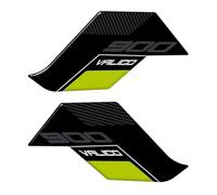 Autocollant Moto pour Voge Valico 900DSX 900 DSX 2024, Protection Latérale De Réservoir, Kit De Protection en Résine Autocollant De RéServoir(Vert)